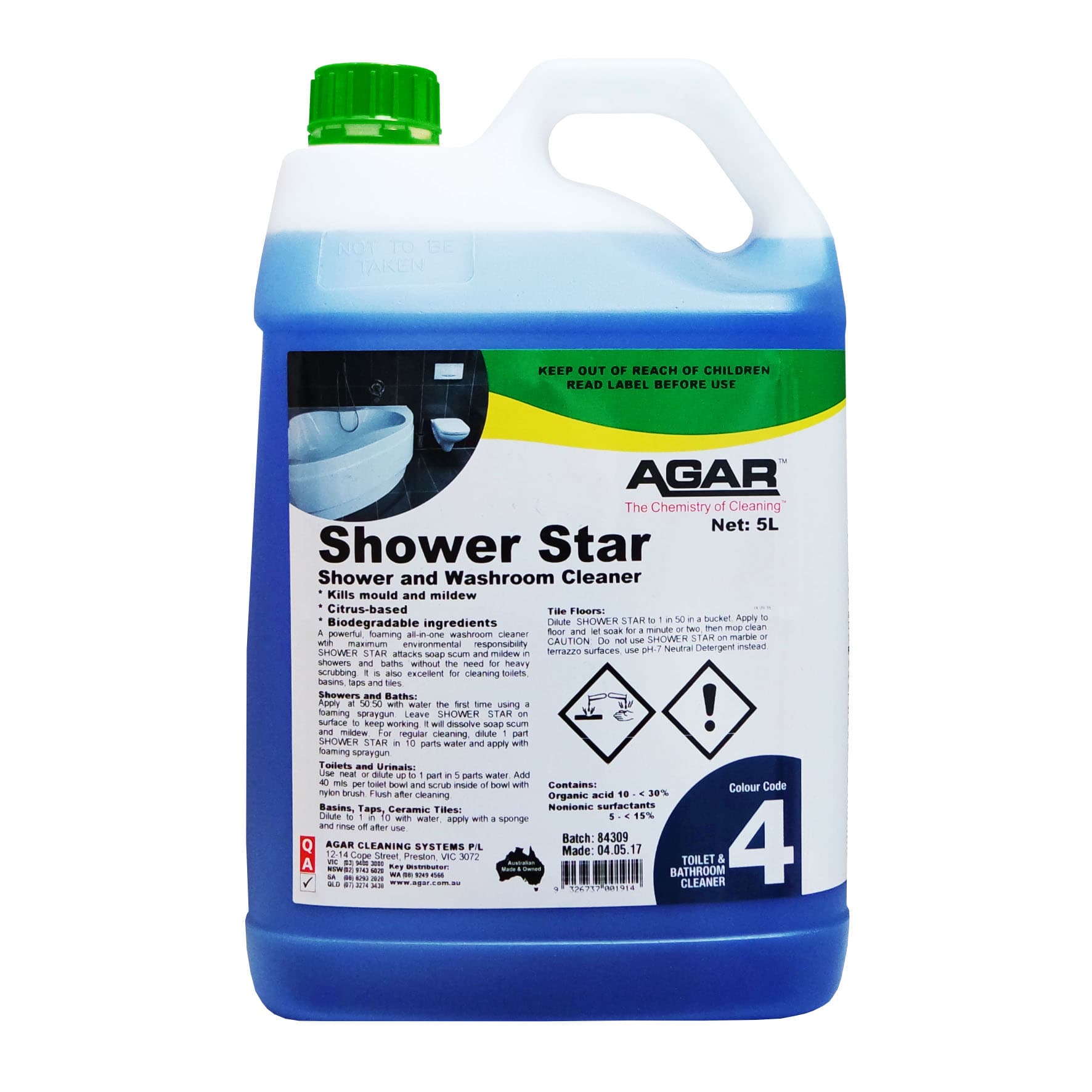 Showerstar Bathroom Cleaner