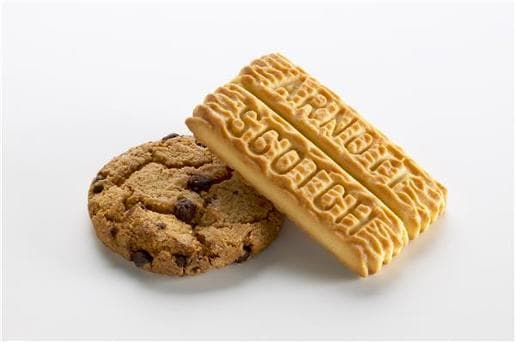 Arnotts Choc chip & Scotch finger portions
