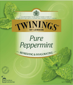 Twinnings Tea Peppermint 160g (80 box)