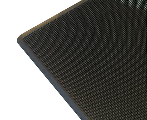Rubber Brush Black Mat