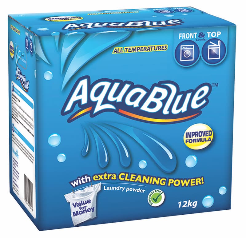 AquaBlue Laundry Powder