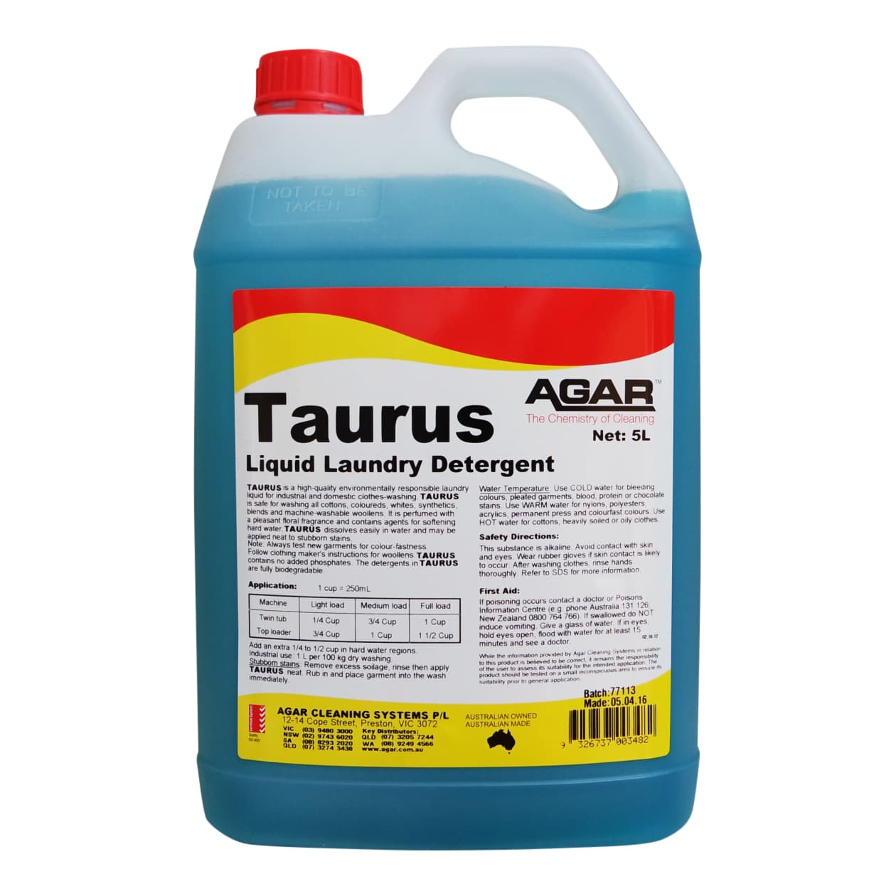 Taurus Liquid Laundry Detergent