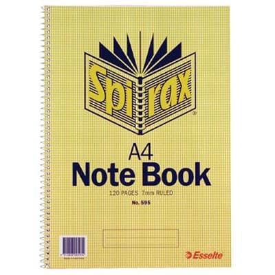Notebook A4 120 Page