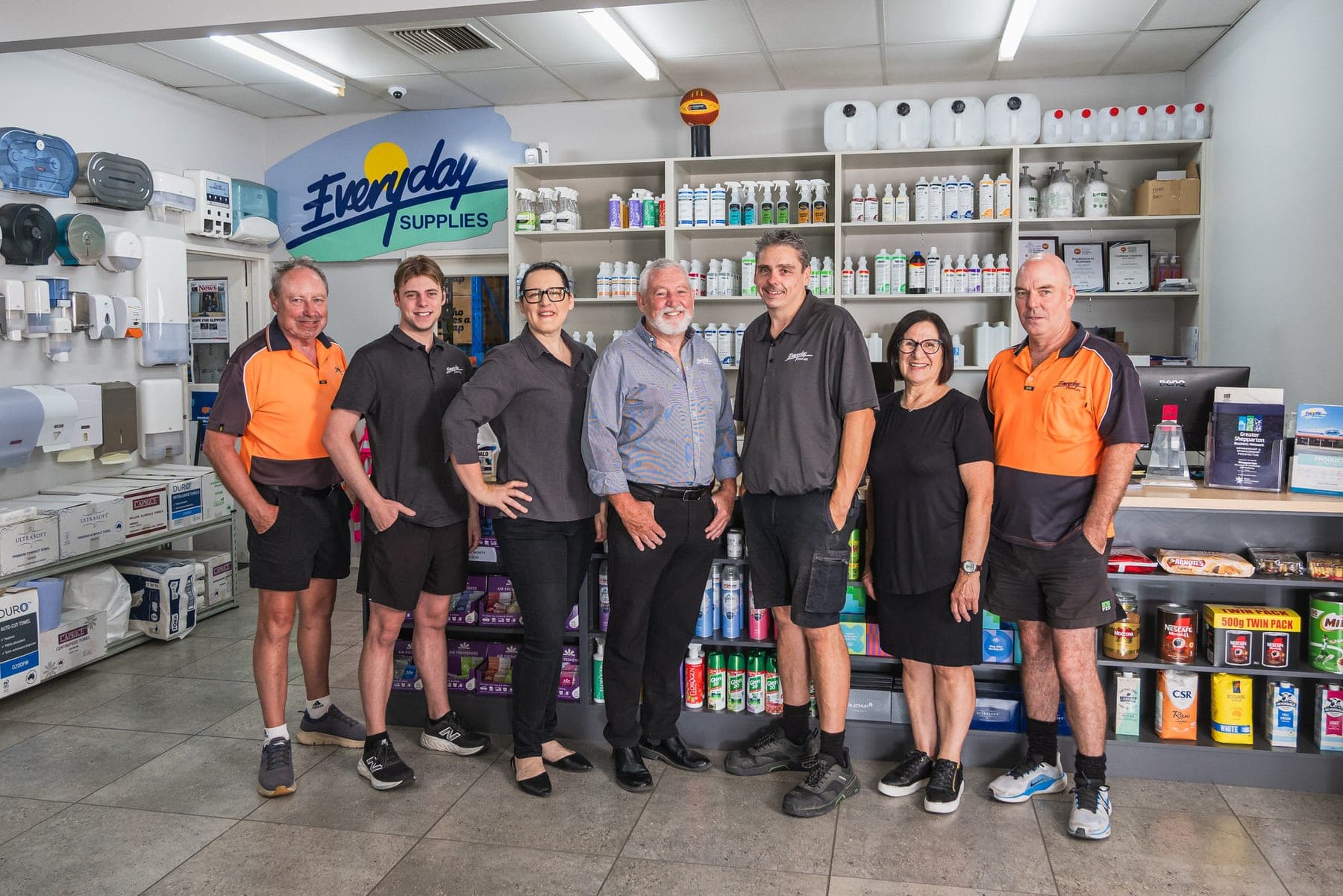 The Everyday Supplies team in store, Shepparton