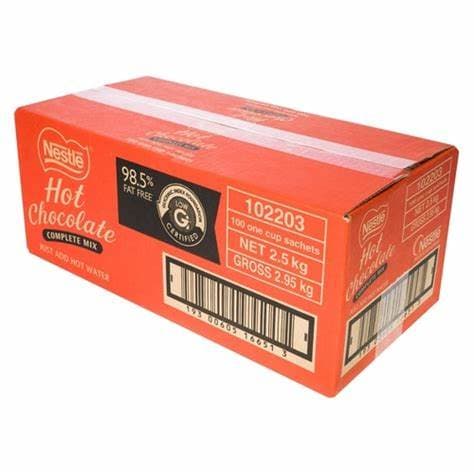 Nestle Hot Chocolate Sachets