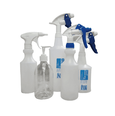 Various Empty Spray Bottles (non-labelled)