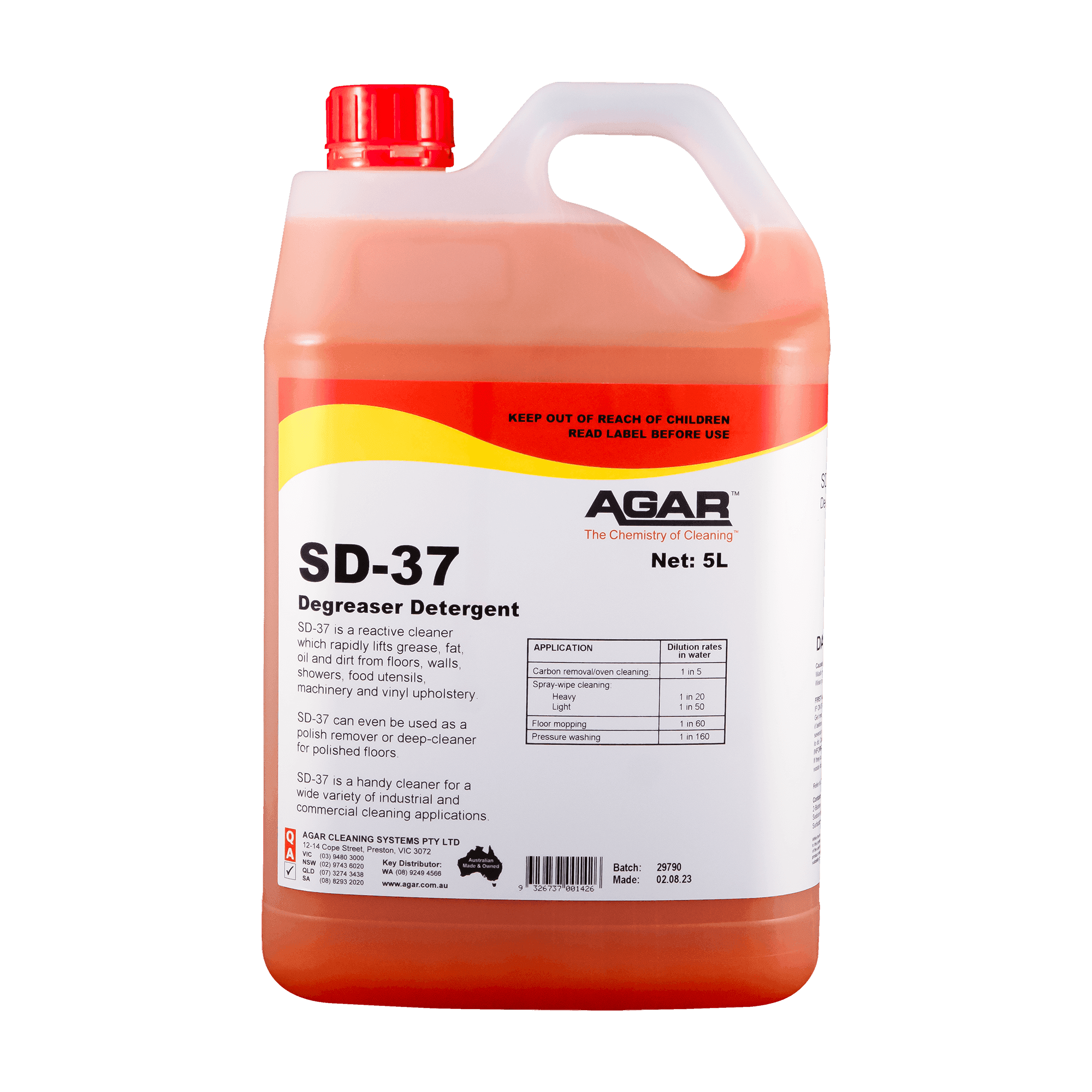 SD-37 Heavy Duty Detergent