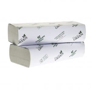 Caprice Green Interleaved Hand Towel