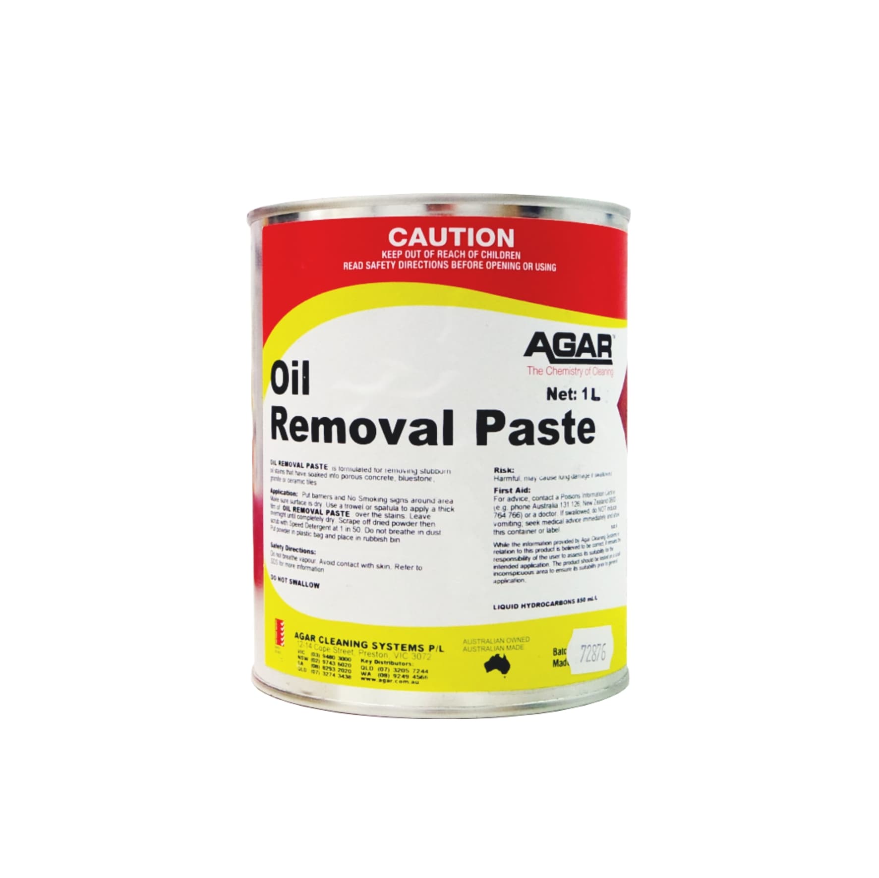 Oil Stain Remover