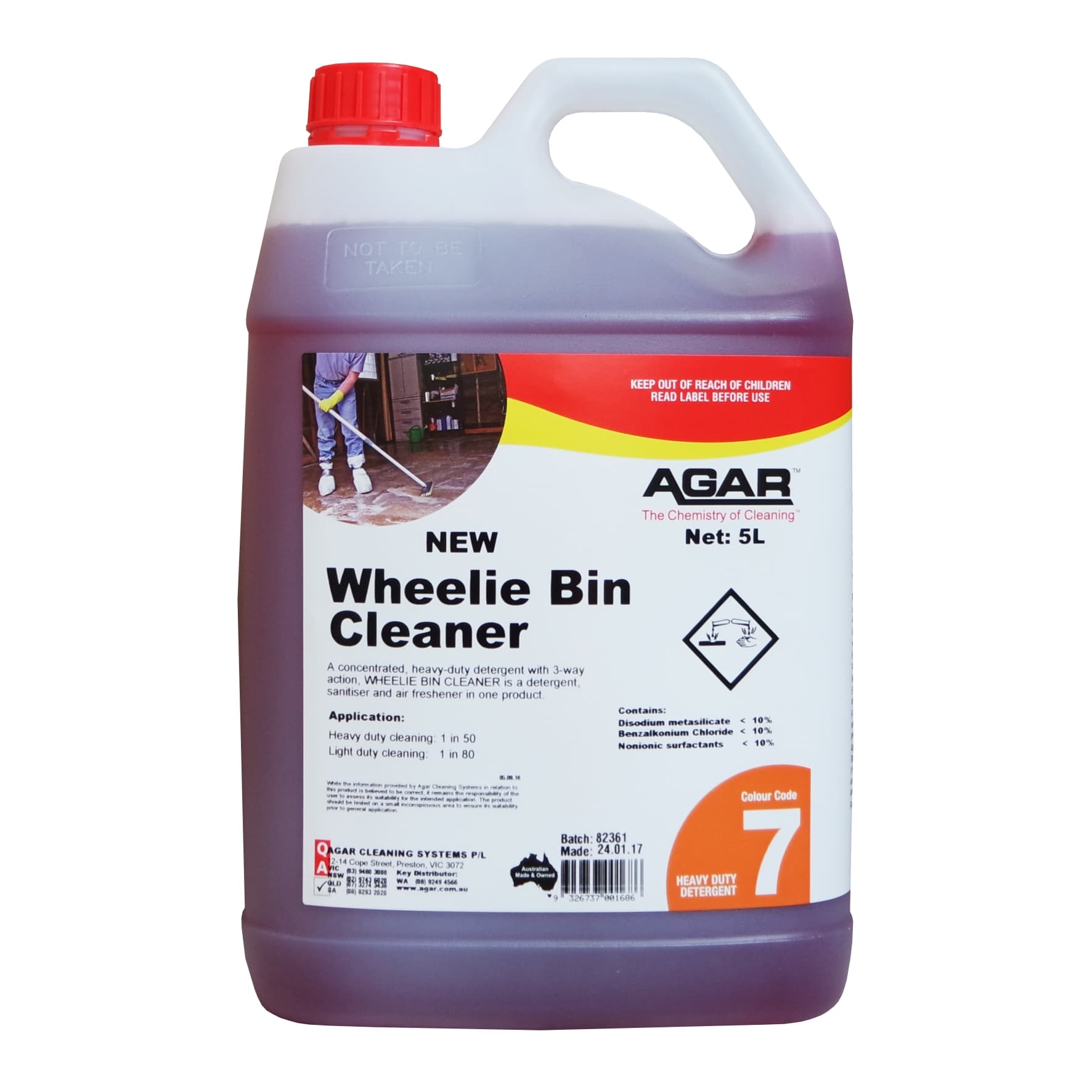 Wheelie Bin Cleaner