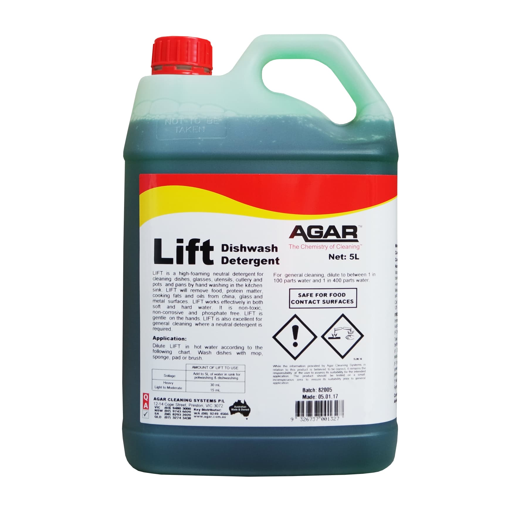 Lift Dishwash Detergent