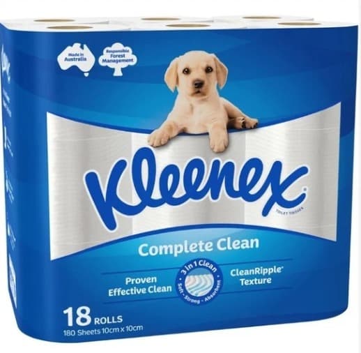 Kleenex toilet tissue